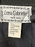 Lena Gabrielle 100% Polyester Solid Black Formal Skirt Size 12 - photo 4