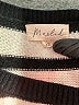 Marled Stripes Ivory Pullover Sweater Size XL - photo 7
