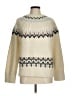 BB Dakota 100% Acrylic Chevron-herringbone Ivory Pullover Sweater Size M - photo 1