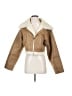 MNG Tan Faux Fur Jacket Size XS - photo 1