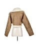 MNG Tan Faux Fur Jacket Size XS - photo 2