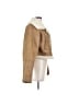 MNG Tan Faux Fur Jacket Size XS - photo 4