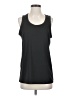 Unbranded 100% Polyester Black Active Tank Size S - photo 1
