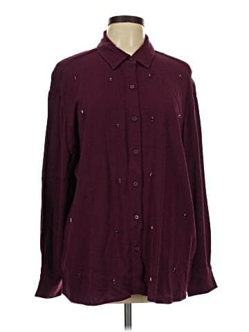 INC International Concepts Long Sleeve Button-Down Shirt (view 1)