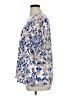 Intro Blue 3/4 Sleeve Blouse Size XL - photo 5
