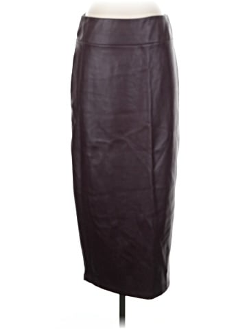 14th & Union Faux Leather Skirt (view 1)