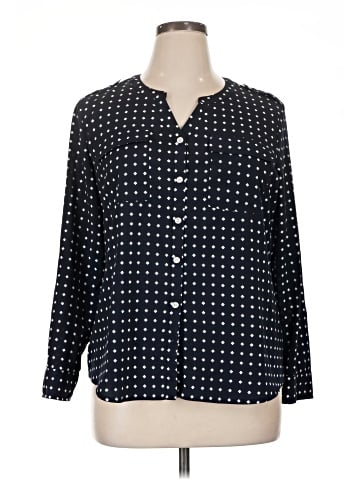 Croft & Barrow Long Sleeve Blouse (view 1)