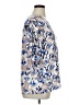 Intro Blue 3/4 Sleeve Blouse Size XL - photo 4
