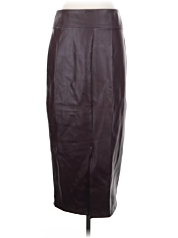 14th & Union Faux Leather Skirt (view 2)