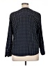 Croft & Barrow 100% Polyester Polka Dots Blue Long Sleeve Blouse Size XL (petite) - photo 2