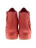 Qupid Red Orange Wedges Size 4 1/2 (estimated) - photo 2