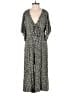 En Elly 100% Rayon Print Green Jumpsuit Size M - photo 1