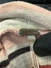 Free People Stripes Tan Pink Poncho Size M - photo 7