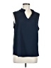 Renee C. Blue Sleeveless Blouse Size M - photo 1