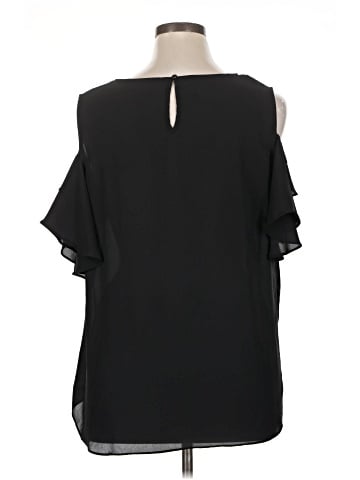 By & By Short Sleeve Blouse (view 2)