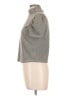 Zara Houndstooth Gray Short Sleeve Top Size L - photo 5