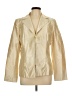 Dana Buchman 100% Acetate Metallic Gold Blazer Size 12 - photo 1