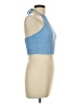 Shein Blue Sleeveless Top Size L - photo 4