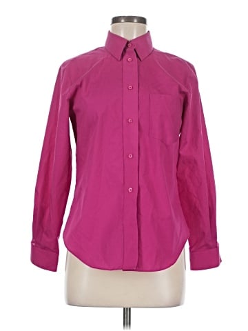 Foxcroft Long Sleeve Button-Down Shirt (view 1)