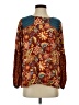 Matilda Jane 100% Rayon Brown Long Sleeve Blouse Size S - photo 1