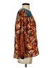 Matilda Jane 100% Rayon Brown Long Sleeve Blouse Size S - photo 4