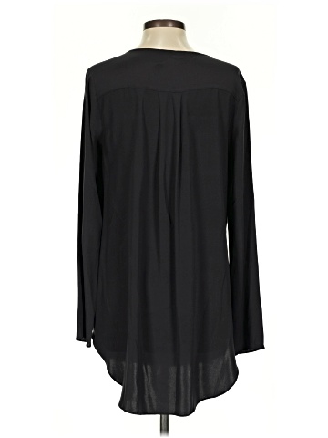 Calypso St. Barth Long Sleeve Silk Top (view 2)