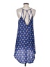 Astr 100% Rayon Blue Casual Dress Size S - photo 2