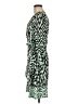 BCBGMAXAZRIA Print Green Casual Dress Size M - photo 5