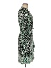 BCBGMAXAZRIA Print Green Casual Dress Size M - photo 4