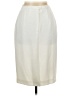 Unbranded 100% Polyester Solid Ivory Formal Skirt Size 10 (petite) - photo 2