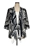 JM Collection 100% Polyester Black Kimono Size XL Petite - photo 1