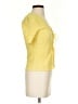 Zara Yellow Short Sleeve Top Size S - photo 4