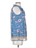 Max Studio 100% Polyester Blue Sleeveless Blouse Size XS - photo 4