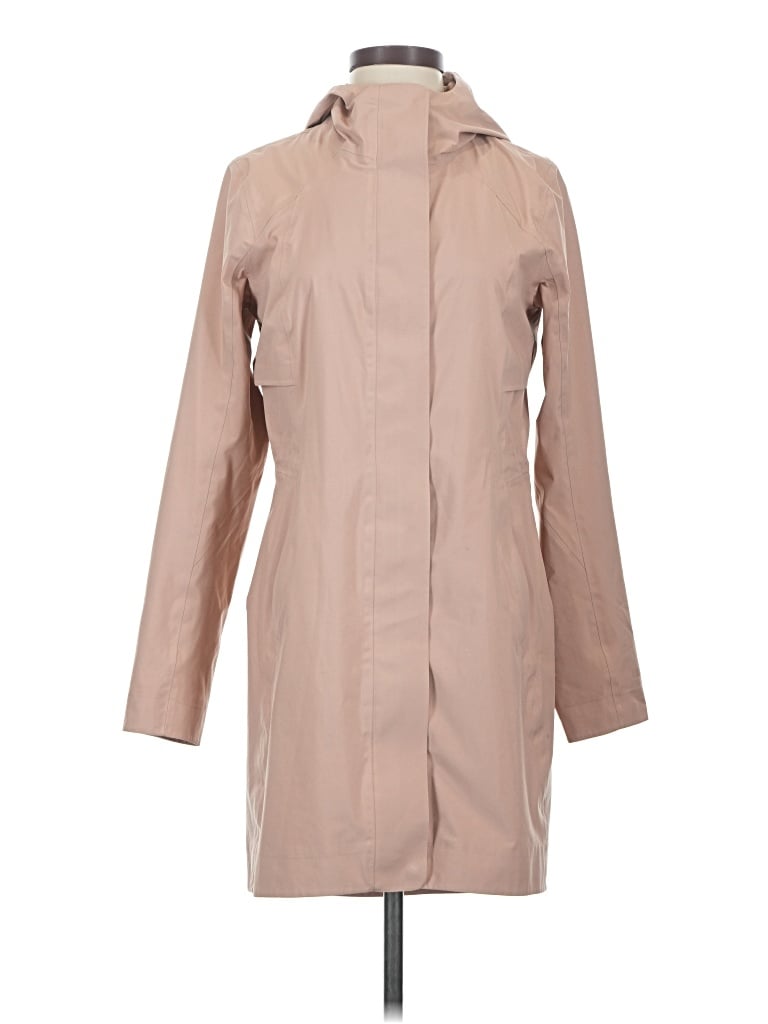 Pre-owned Lululemon Athletica Trenchcoat In Tan