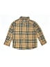 Burberry Brown Vintage Check Button-Down Shirt Size 2 - photo 1