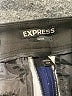 Express Stripes Blue Casual Pants Size 00 - photo 4