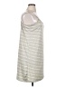 Real Essentials 100% Polyester Stripes Gray Casual Dress Size XL - photo 4