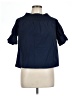 Assorted Brands 100% Cotton Blue Short Sleeve Turtleneck Size L - photo 1
