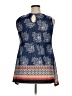 Weekend Suzanne Betro Blue Sleeveless Blouse Size XL - photo 2