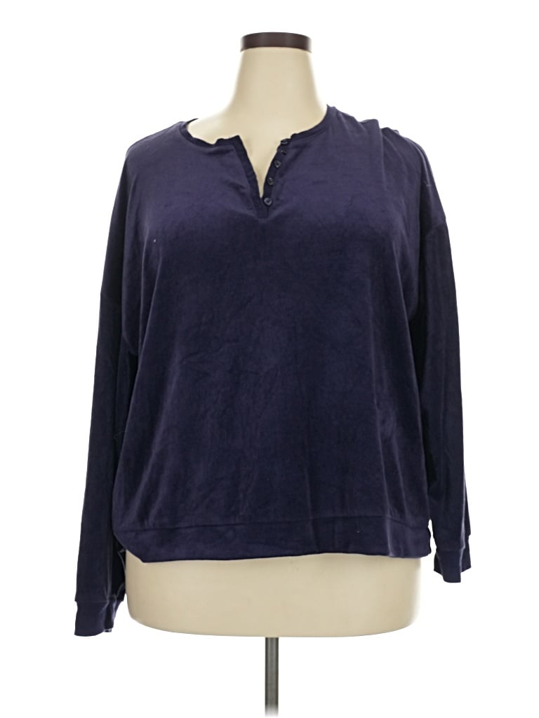 Pre-owned Nautica Pullover Sweater In Blue
