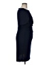 DKNY Solid Blue Cocktail Dress Size 14 - photo 4