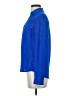 Express Outlet 100% Polyester Blue Long Sleeve Blouse Size XS - photo 5