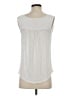 Halogen Ivory Sleeveless T-Shirt Size XS - photo 2