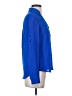 Express Outlet 100% Polyester Blue Long Sleeve Blouse Size XS - photo 4