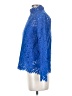 J.Crew Blue 3/4 Sleeve Blouse Size 2 - photo 5