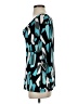 AGB Teal 3/4 Sleeve Blouse Size S - photo 5