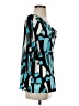 AGB Teal 3/4 Sleeve Blouse Size S - photo 4