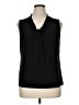 Calvin Klein Black Sleeveless Blouse Size XL - photo 1