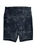 Lululemon Athletica Tie-dye Blue Gray Athletic Shorts Size 6 - photo 1