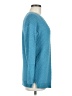 Chaps Chevron-herringbone Teal Pullover Sweater Size M - photo 4